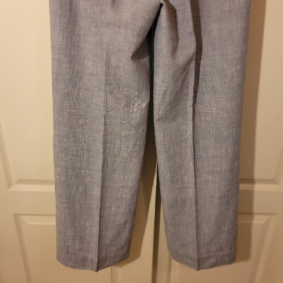Light grey linen style dress pant - Picture 4 of 4